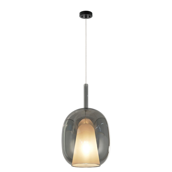 Artcraft Canada - AC11219SM - One Light Pendant - Dusk - Black
