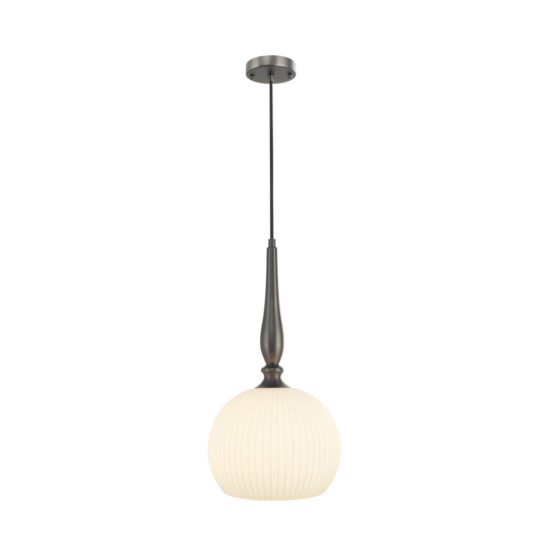 Artcraft Canada - AC12110GR - One Light Pendant - Kate - Graphite