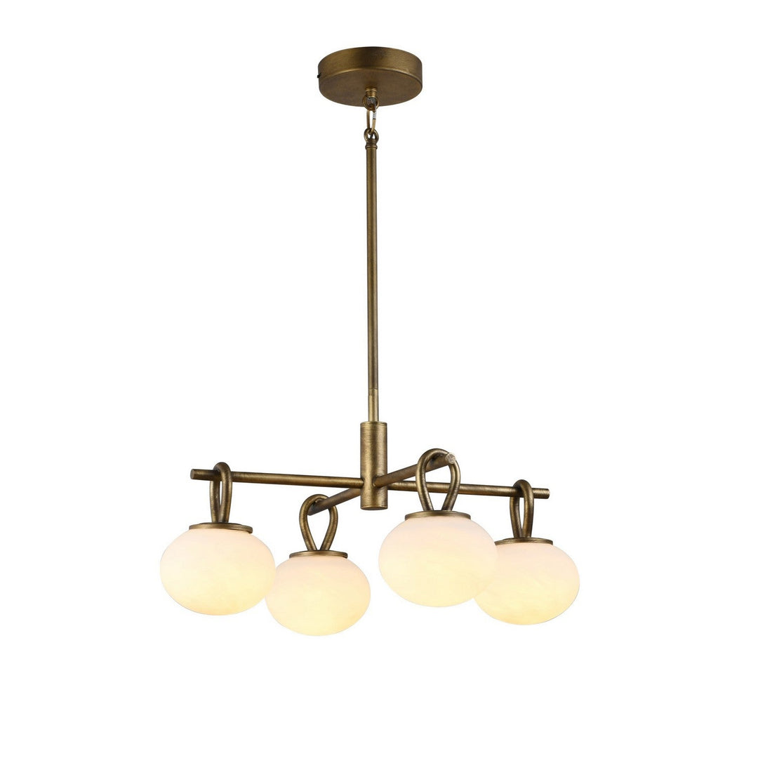 Velora LED Lantern in Legacy Brass Artcraft Canada