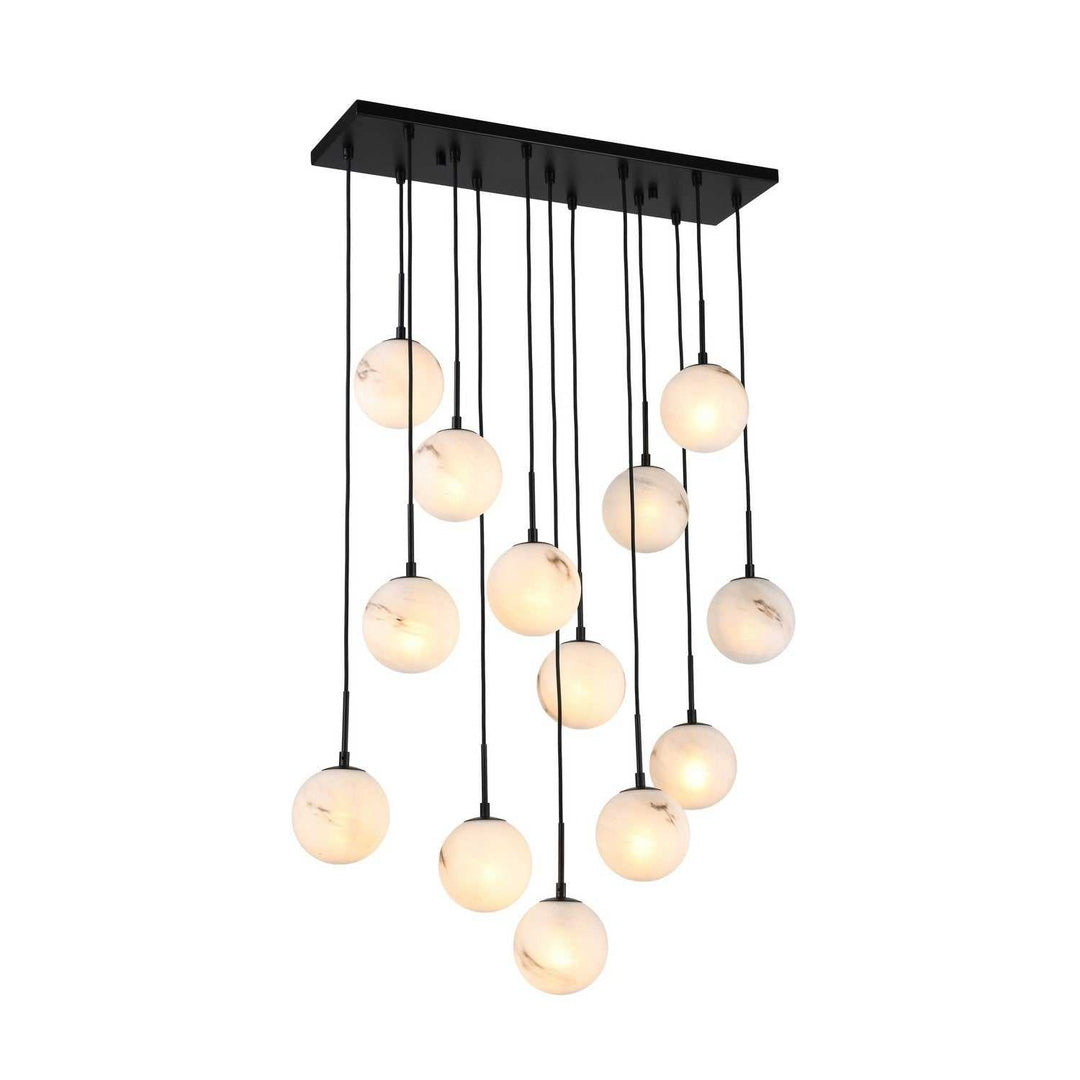 Artcraft Canada - AC12283BK - 13 Light Lantern - Nightfall - Black
