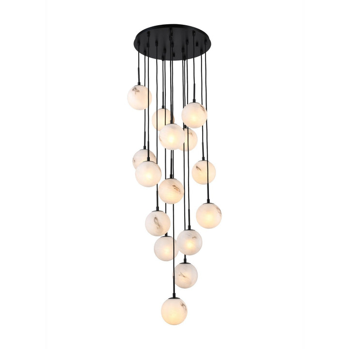 Artcraft Canada - AC12285BK - 15 Light Lantern - Nightfall - Black