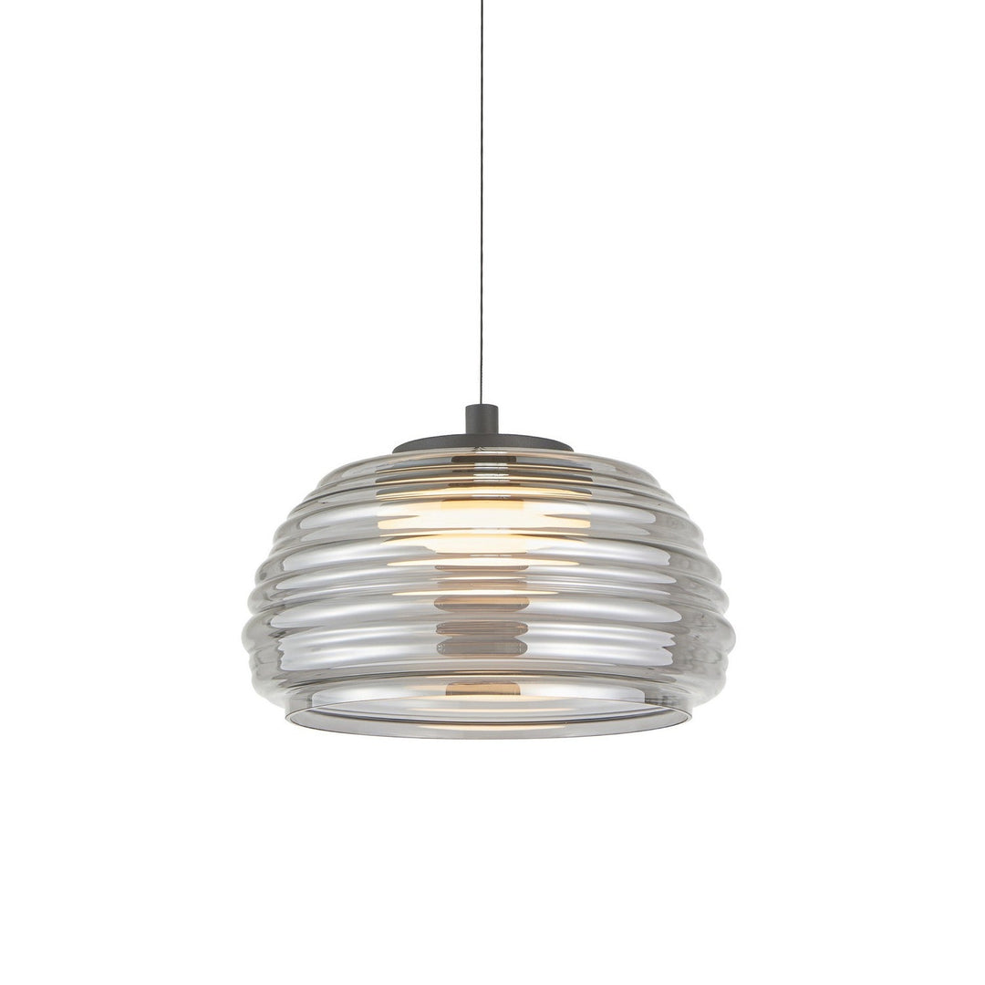 Artcraft Canada - AC5010SM - LED Pendant - Haze - Black/Smoke