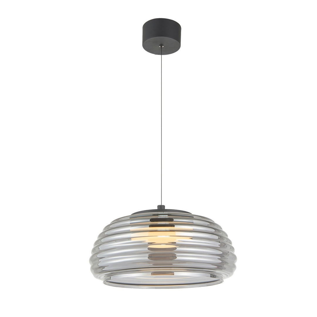 Artcraft Canada - AC5011SM - LED Pendant - Haze - Black/Smoke