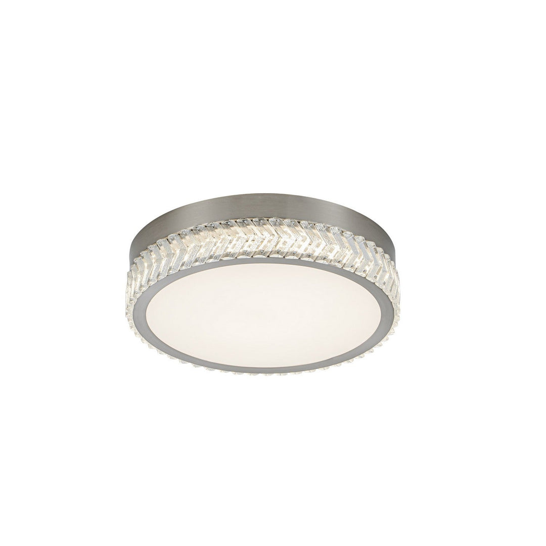 Artcraft Canada - AC5057BN - LED Flushmount - Chevron - Brushed Nickel