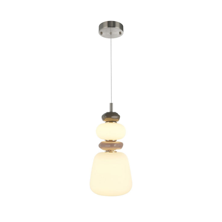 Artcraft Canada - AC5071SN - LED Pendant - Strata - Satin Nickel