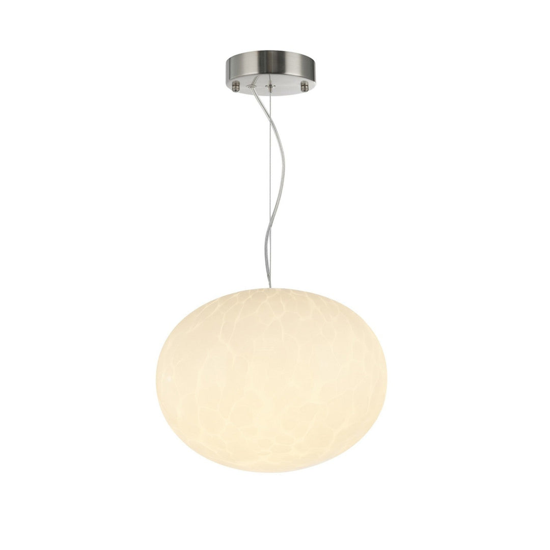 Portico LED Pendant in Satin Nickel Artcraft Canada