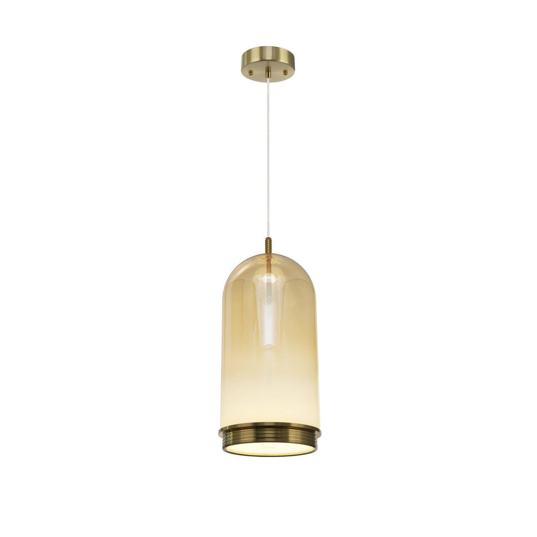 Nebulosa LED Pendant in Brass Artcraft Canada