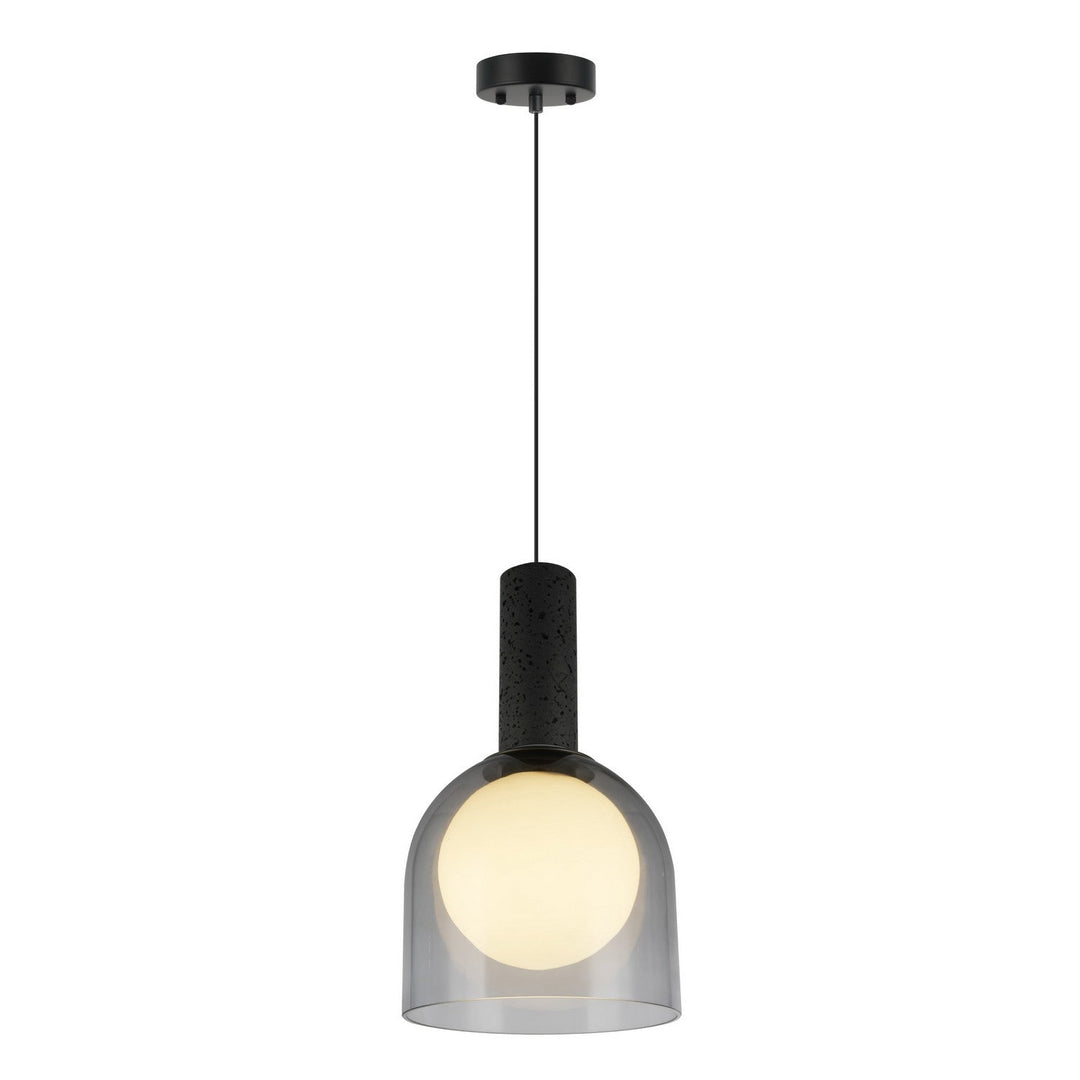 Juna One Light Pendant in Black Artcraft Canada