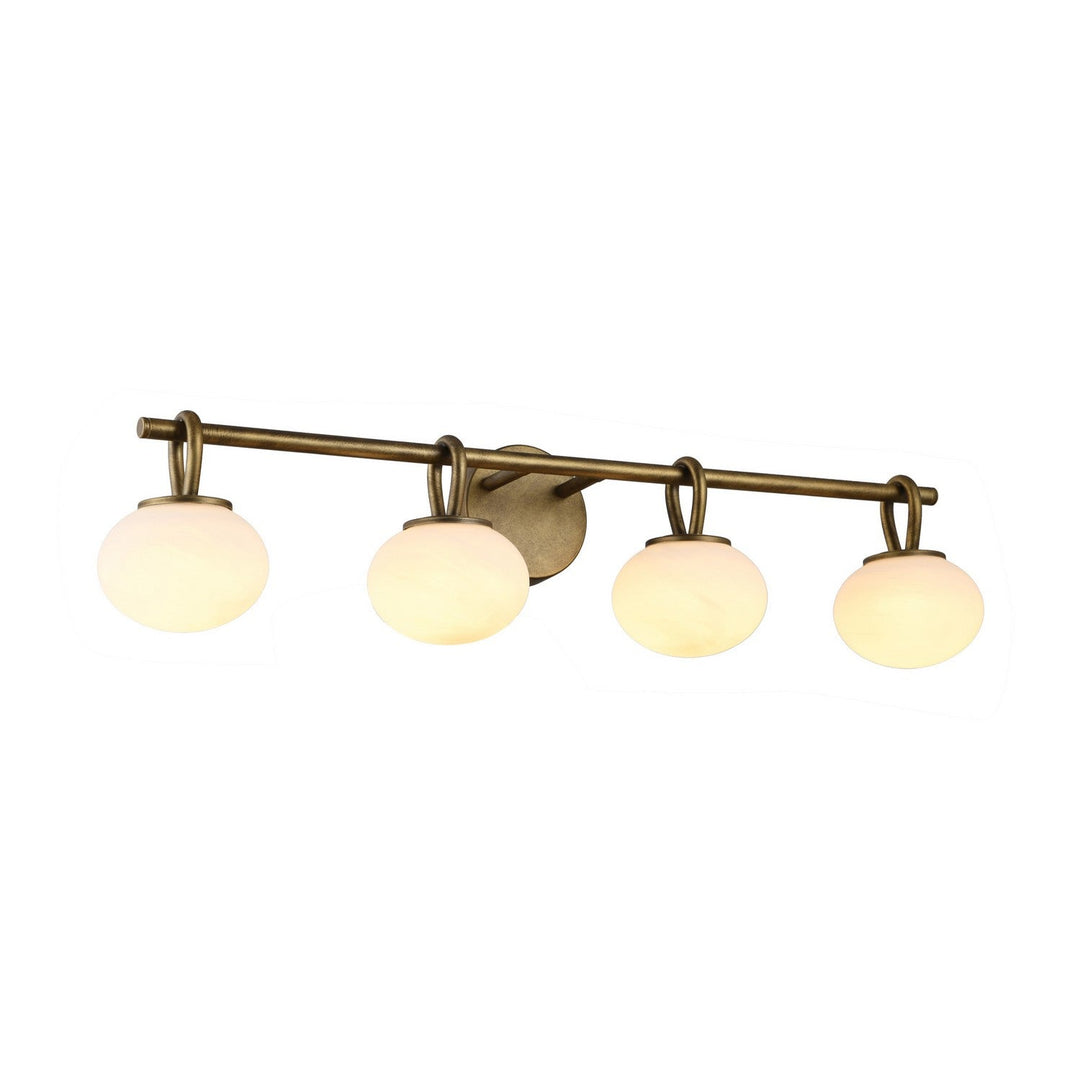 Velora LED Lantern in Legacy Brass Artcraft Canada