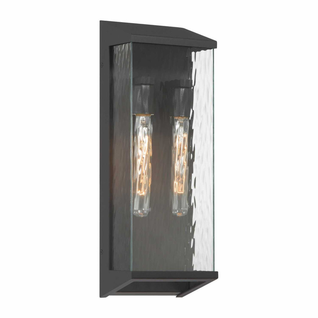 Azure Two Light Outdoor Lantern in Black Artcraft Canada