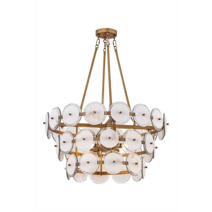 Kintrel Four Light Pendant in Legacy Brass Minka-Lavery