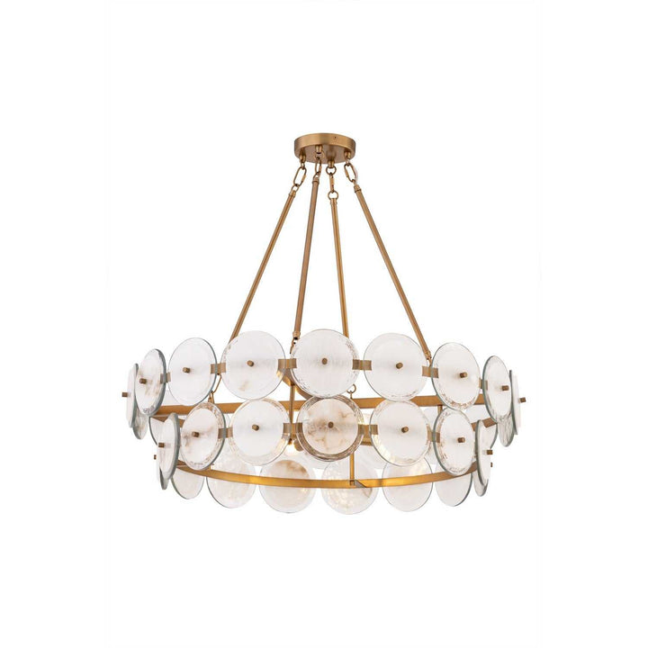 Kintrel Four Light Pendant in Legacy Brass Minka-Lavery