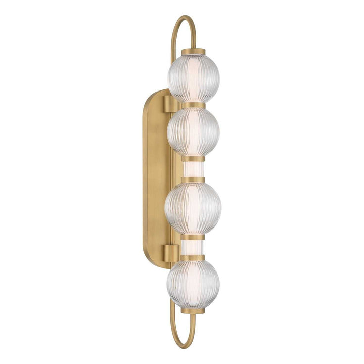 Cordel LED Wall Sconce in Legacy Brass Minka-Lavery
