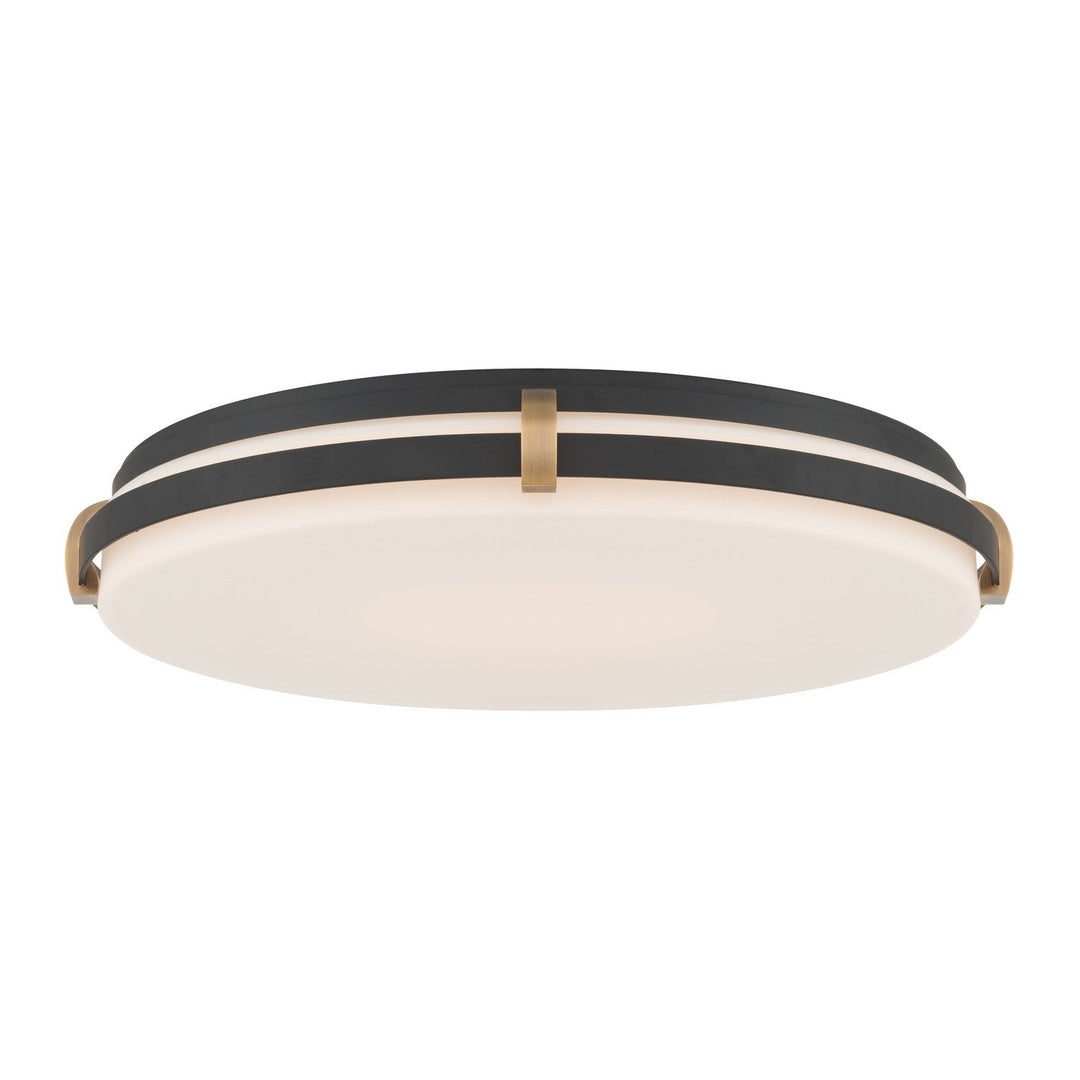 Arclume LED Flush Mount in Dark Matte Black Minka-Lavery