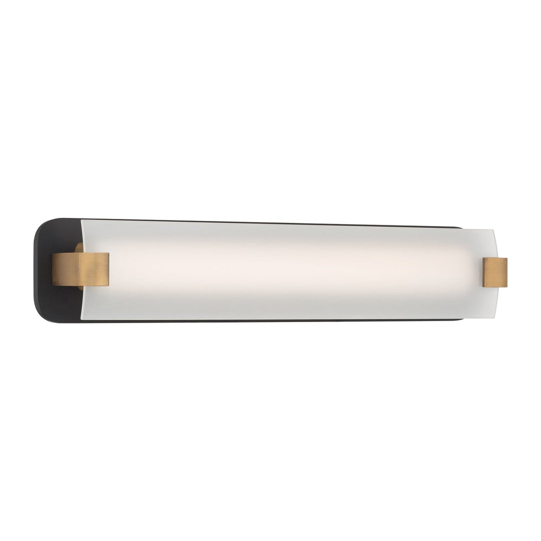 Arclume LED Bath Bar in Dark Matte Black Minka-Lavery