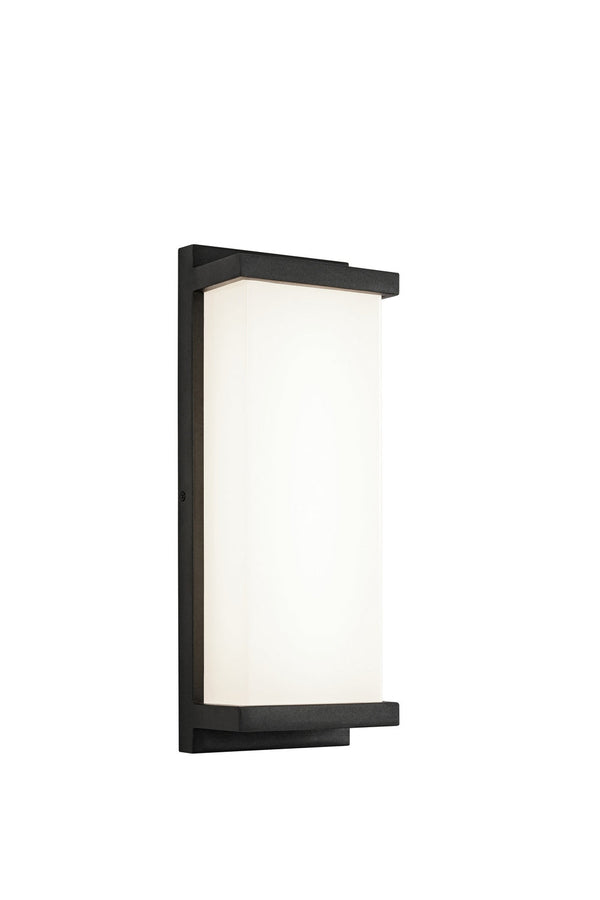 Luce LED Outdoor Lantern in Matte Black Matteo Canada