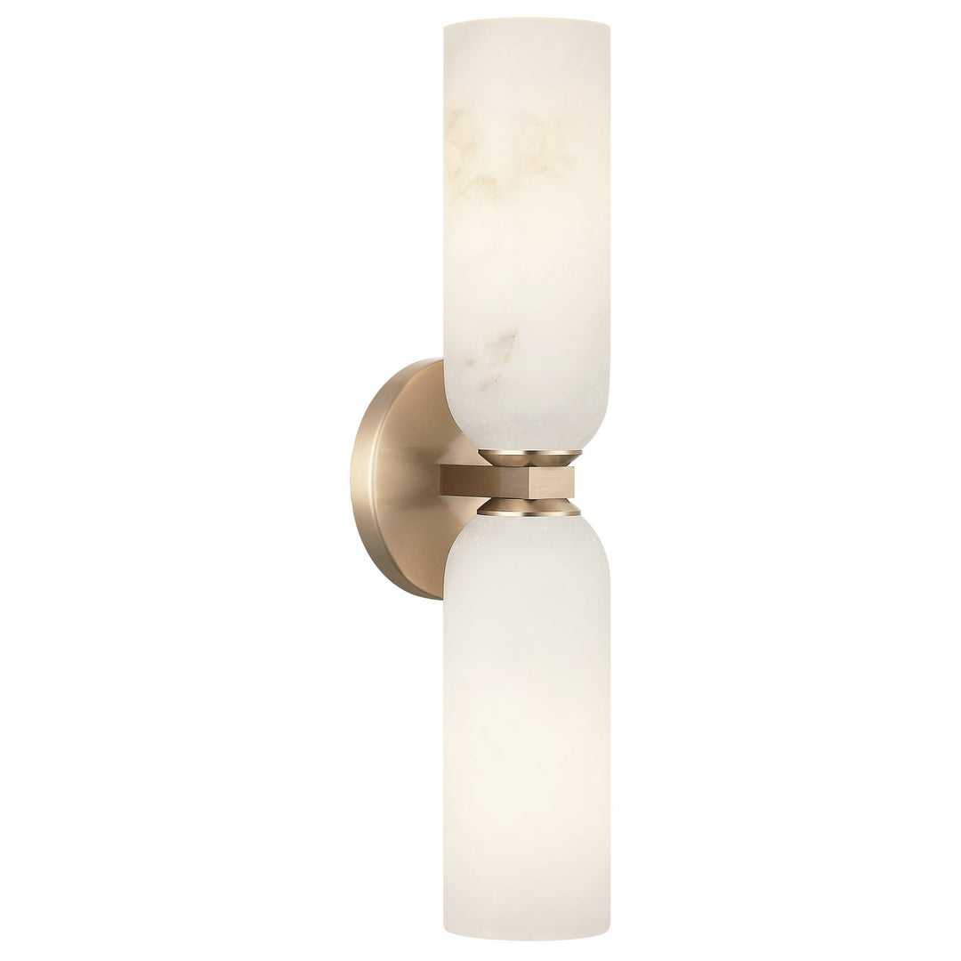 Jules Two Light Wall Sconce in Champagne Gold Matteo Canada