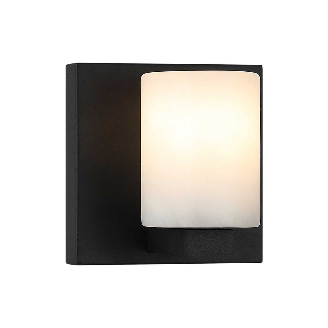 Lindy LED Wall Sconce in Matte Black Matteo Canada