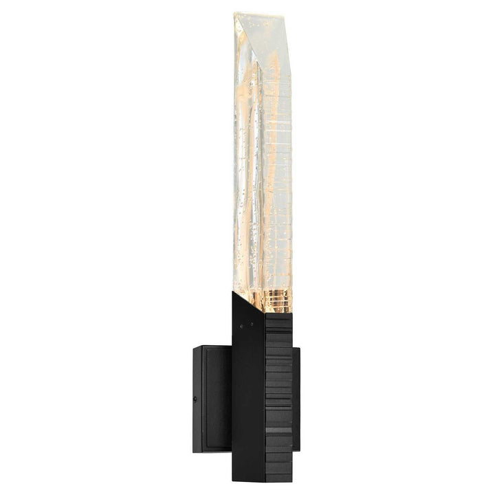 Petra LED Wall Sconce in Sand Black CWI Lighting Canada