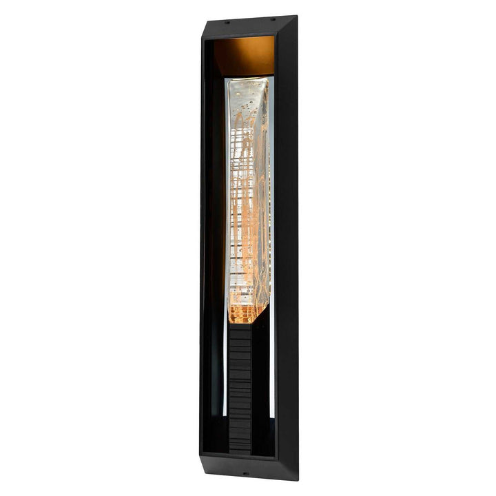 Petra LED Outdoor Wall Mount in Sand Black CWI Lighting Canada