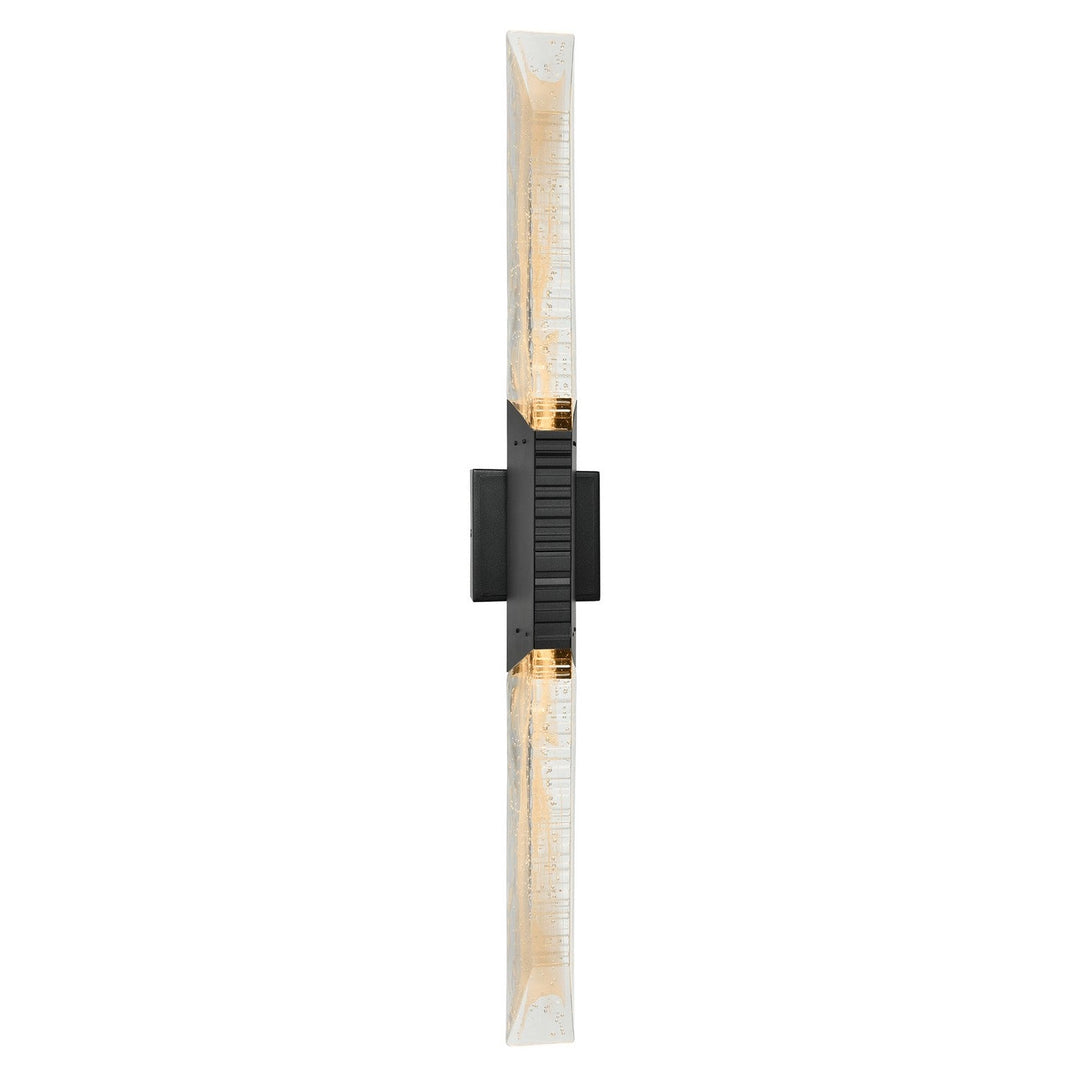 Petra LED Wall Sconce in Sand Black CWI Lighting Canada
