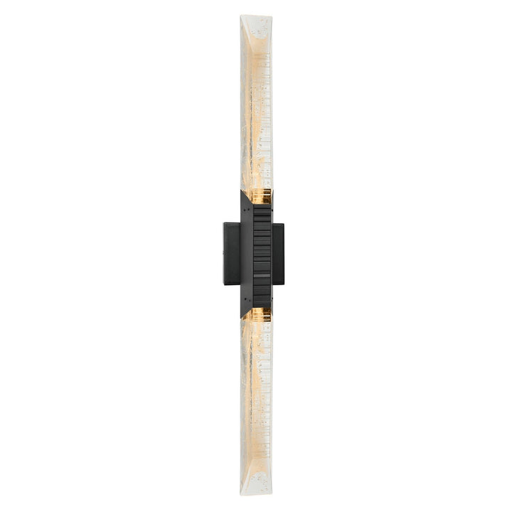 Petra LED Wall Sconce in Sand Black CWI Lighting Canada