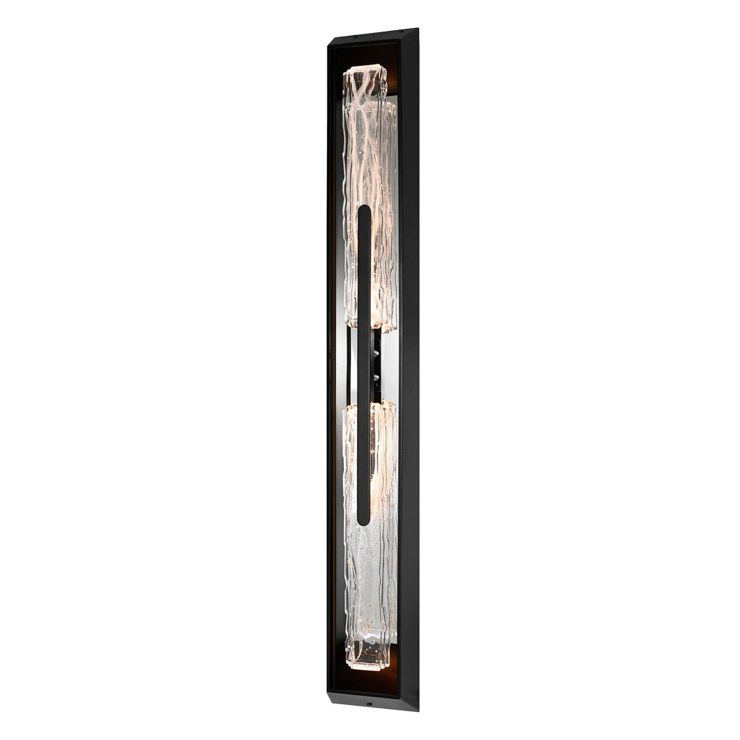 Curva LED Outdoor Wall Mount in Sand Black CWI Lighting Canada