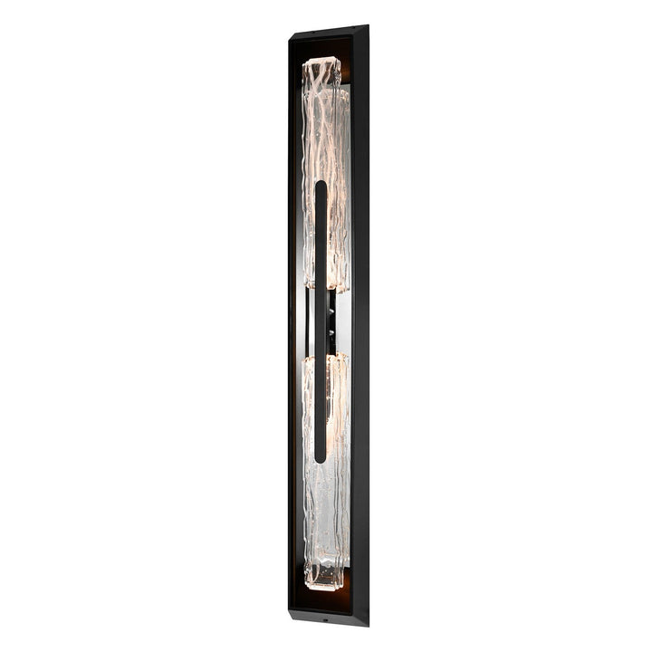 Curva LED Outdoor Wall Mount in Sand Black CWI Lighting Canada