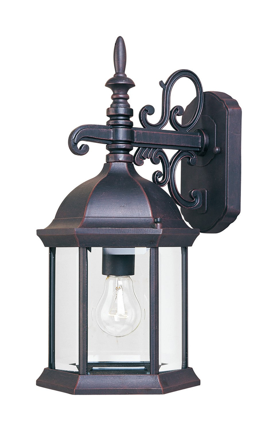 Maxim - 1071CLEB - One Light Outdoor Wall Lantern - Builder Cast - Empire Bronze