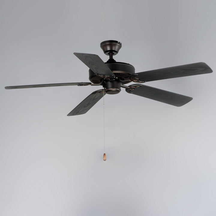 Maxim - 89915OI - 52" Outdoor Ceiling Fan - Basic-Max - Oil Rubbed Bronze