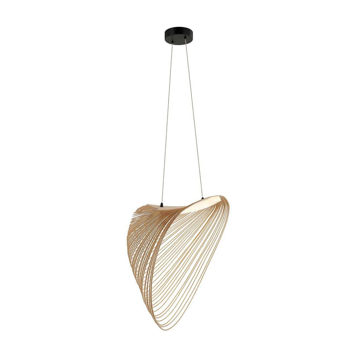Eco LED Pendant in Matte Black Justice Designs