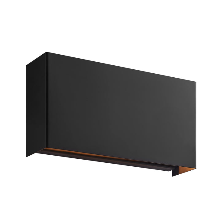 Justice Designs - NSH-5665-MBLK - LED Wall Sconce - No Shade Material - Matte Black