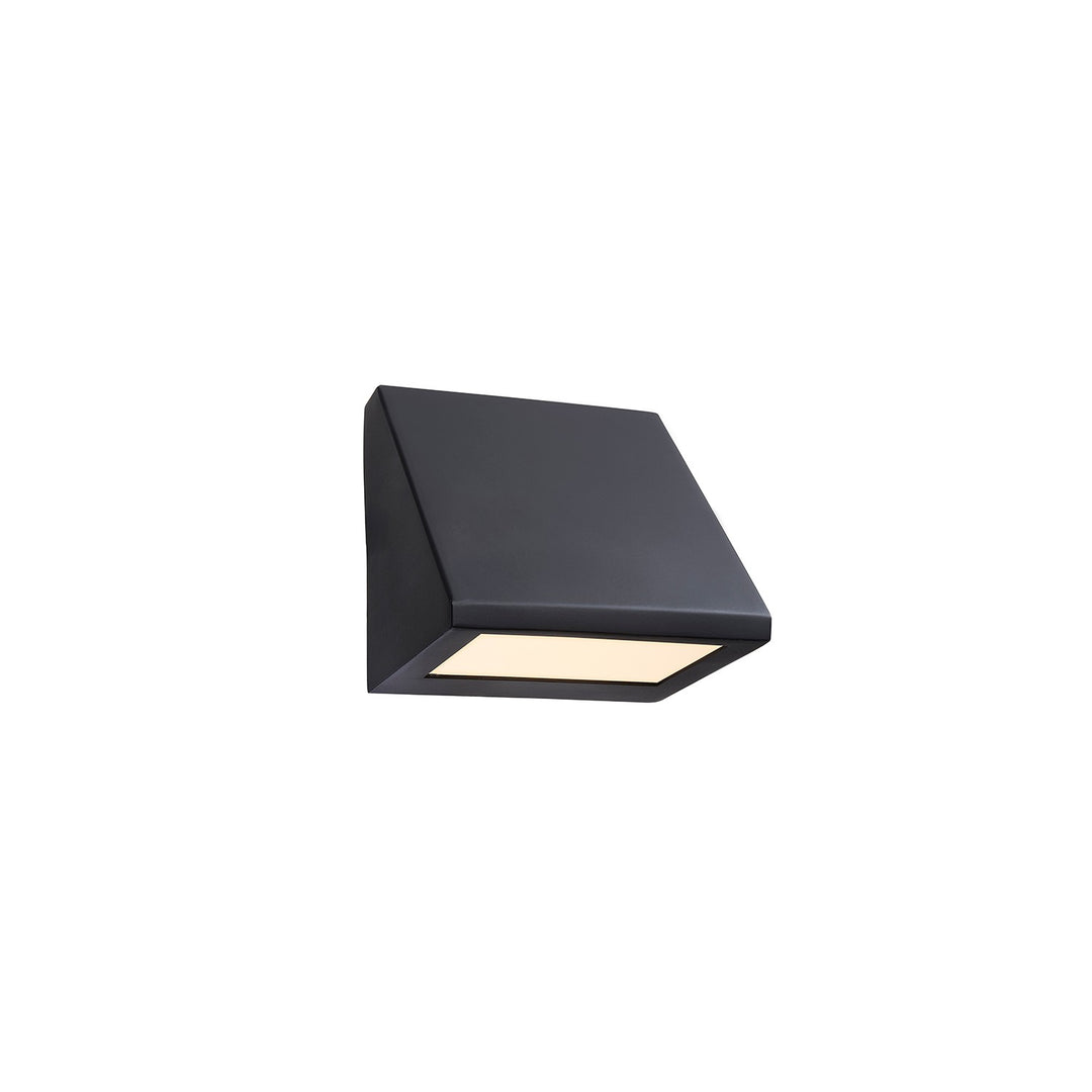 Justice Designs - NSH-7701W-MBLK - LED Outdoor Wall Sconce - No Shade Material - Matte Black