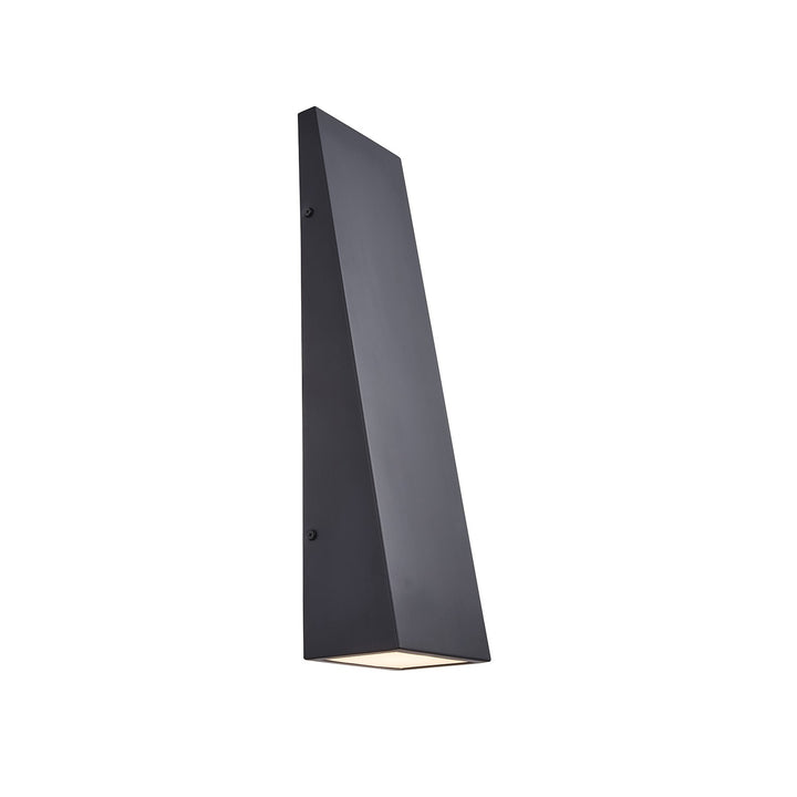 Justice Designs - NSH-7705W-MBLK - LED Outdoor Wall Sconce - No Shade Material - Matte Black