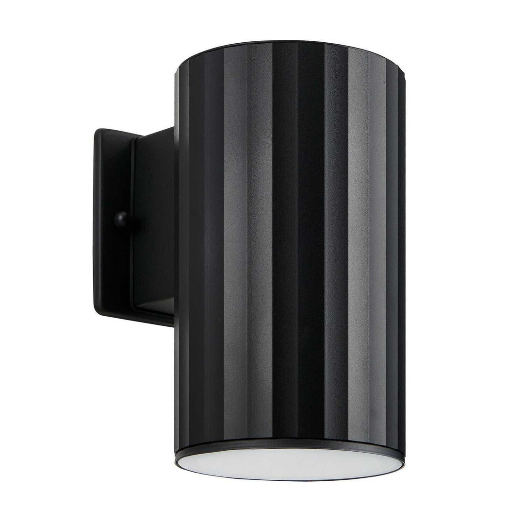 Portillo One Light Exterior Wall Sconce in Black Eglo Canada