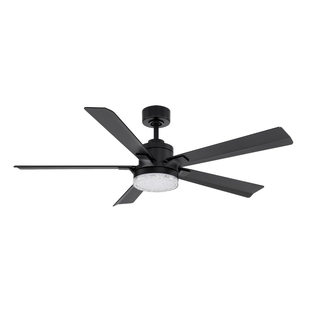 Radiant 56" Ceiling Fan in Matte Black Modern Forms Fans Canada