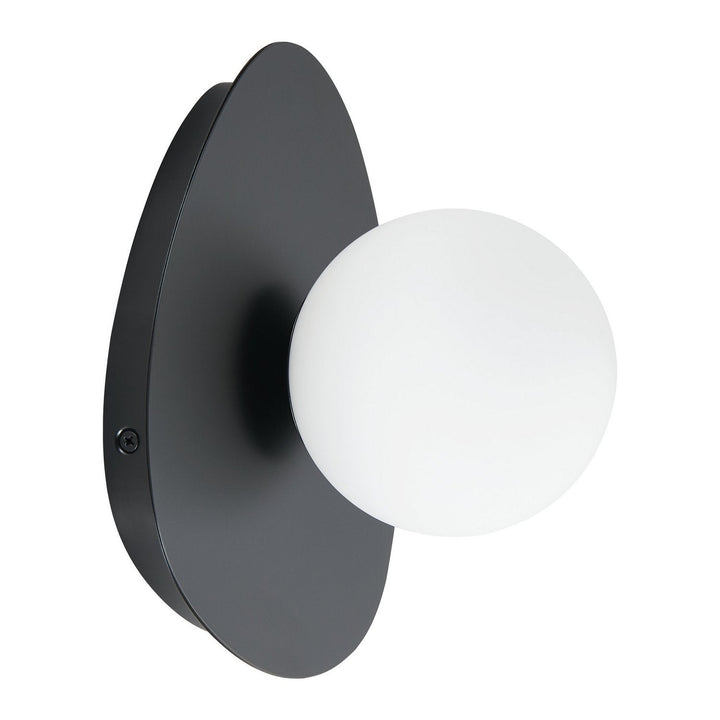 Castrovido LED Wall Sconce in Matte Black Eglo Canada