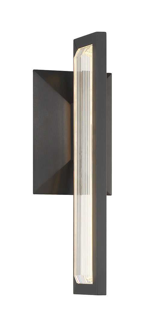 Aelin LED Wall Sconce in Matte Black Eurofase Canada