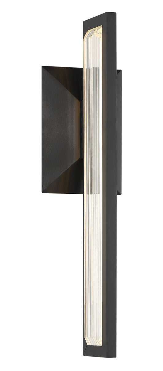 Aelin LED Wall Sconce in Matte Black Eurofase Canada