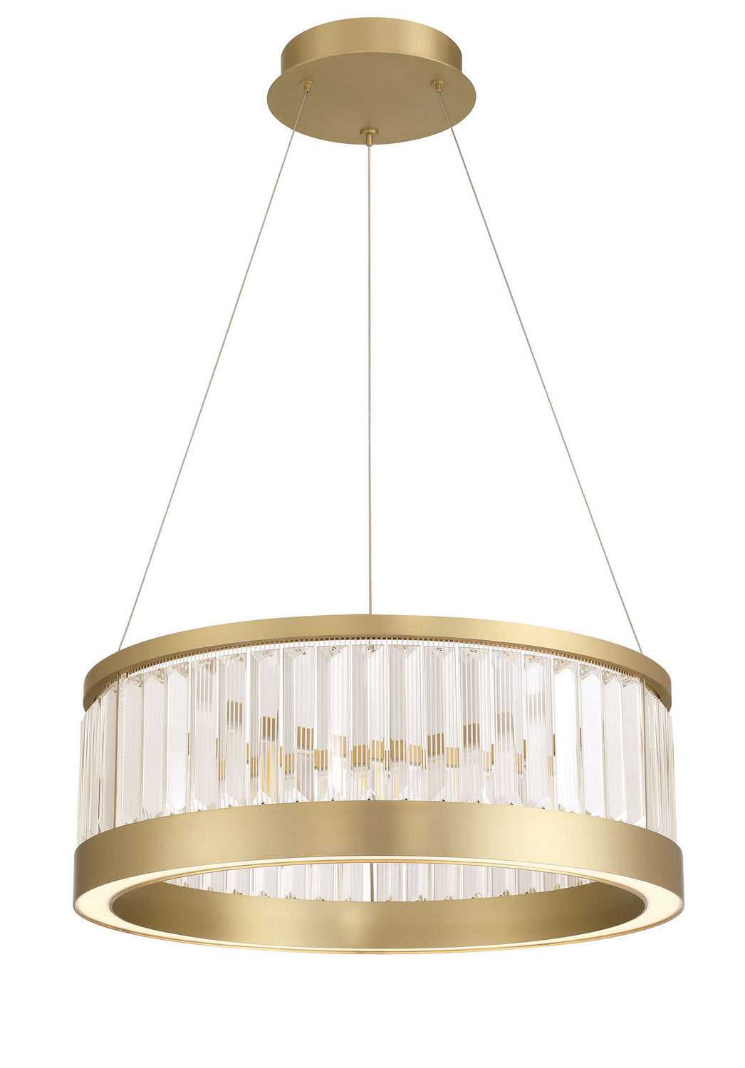 Empra LED Pendant in Gold Eurofase Canada