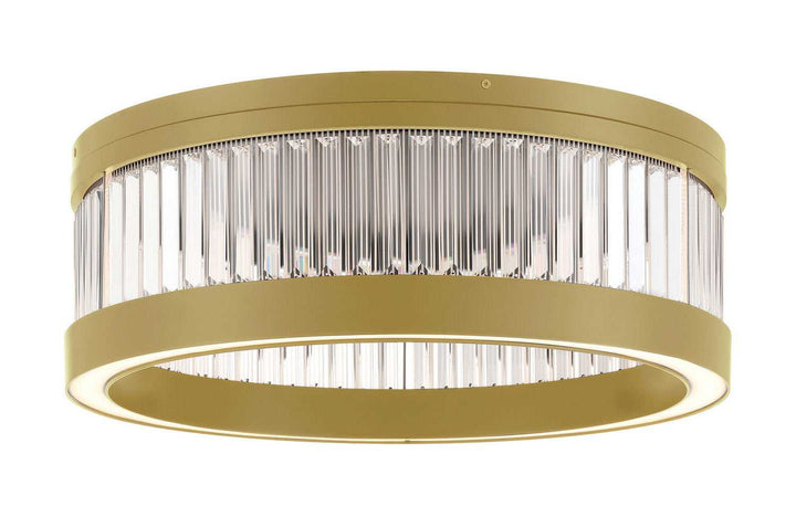 Empra LED Flush Mount in Gold Eurofase Canada