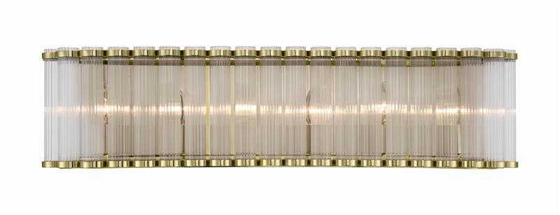 Glasbury Six Light Vanity in Gold Eurofase Canada
