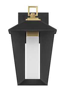 Andson LED Wall Sconce in Brass-Sand Black Mix Eurofase Canada