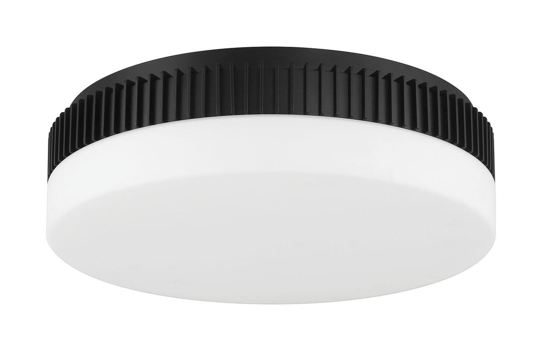 Purgos LED Flush Mount in Matte Black Eurofase Canada