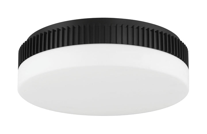 Purgos LED Flush Mount in Matte Black Eurofase Canada
