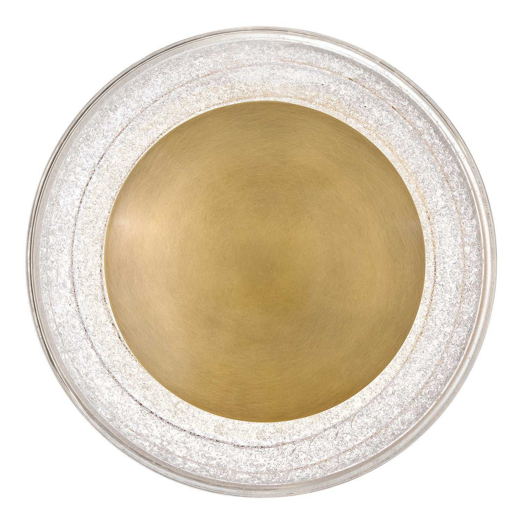Haven LED Wall Sconce in Heritage Brass Fredrick Ramond Canada