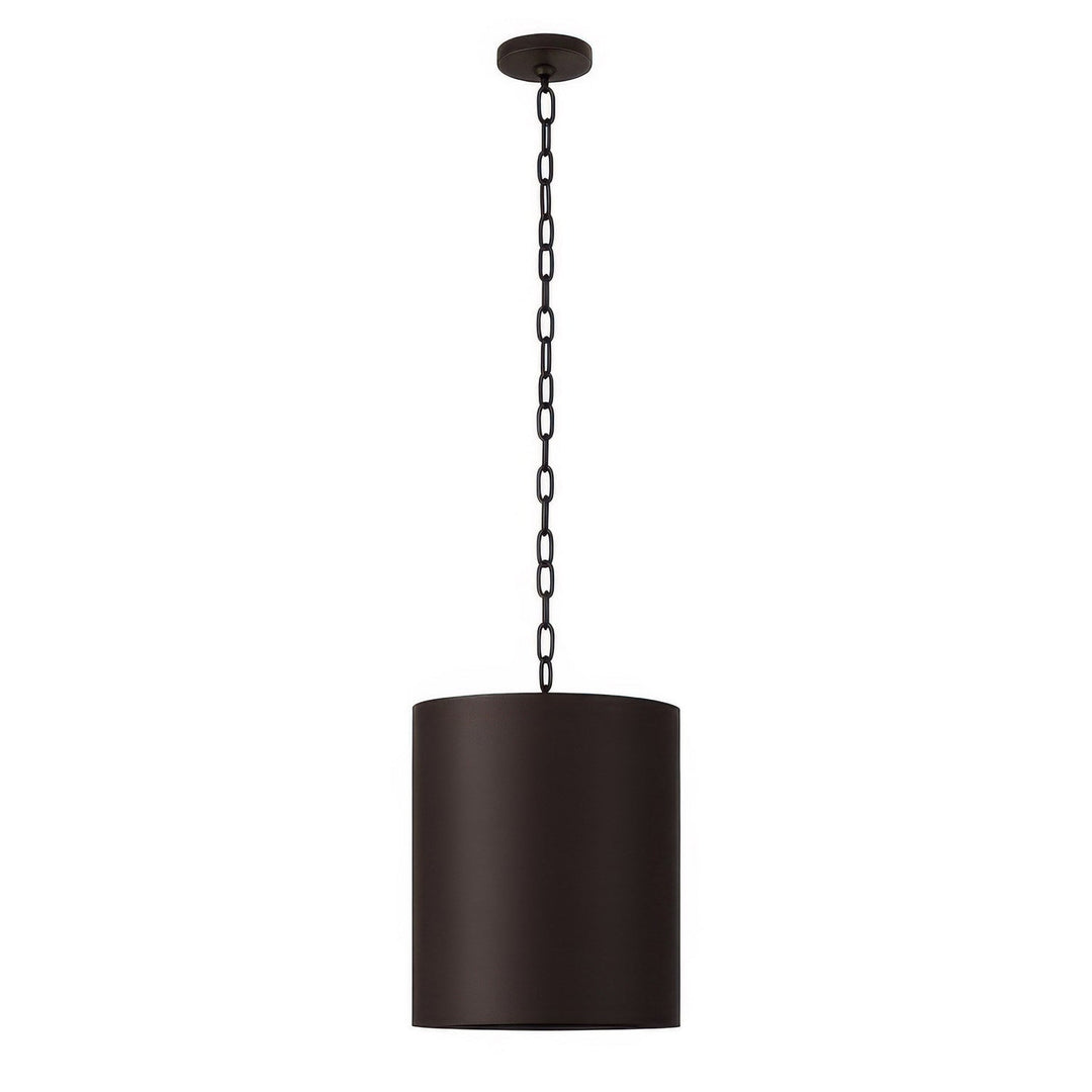 Cannery Two Light Pendant in Dark Bronze / French Gold Varaluz