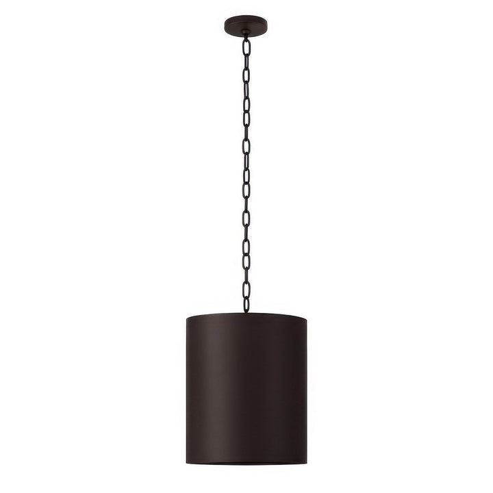 Cannery Two Light Pendant in Dark Bronze / French Gold Varaluz