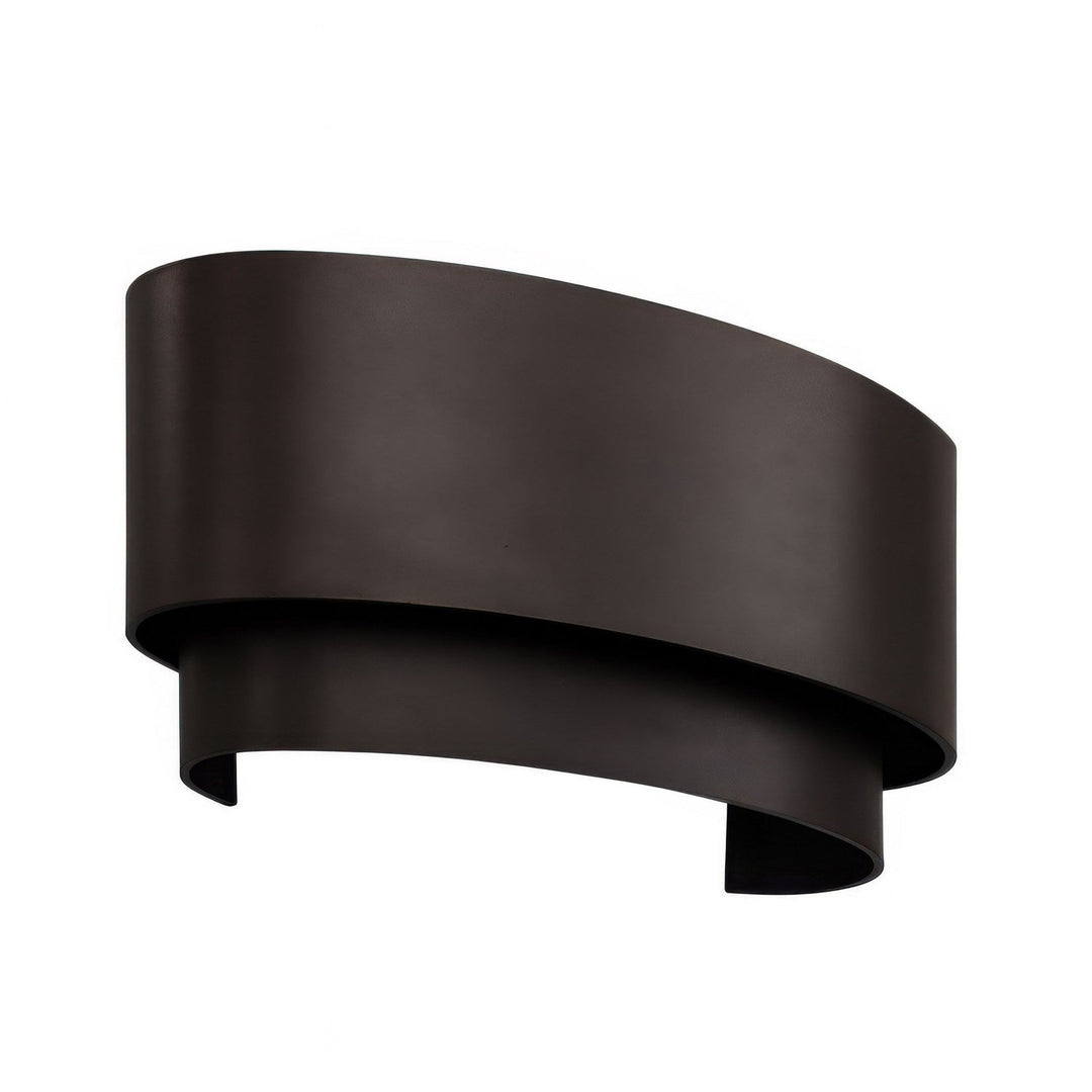 Cannery Two Light Wall Sconce in Dark Bronze / French Gold Varaluz