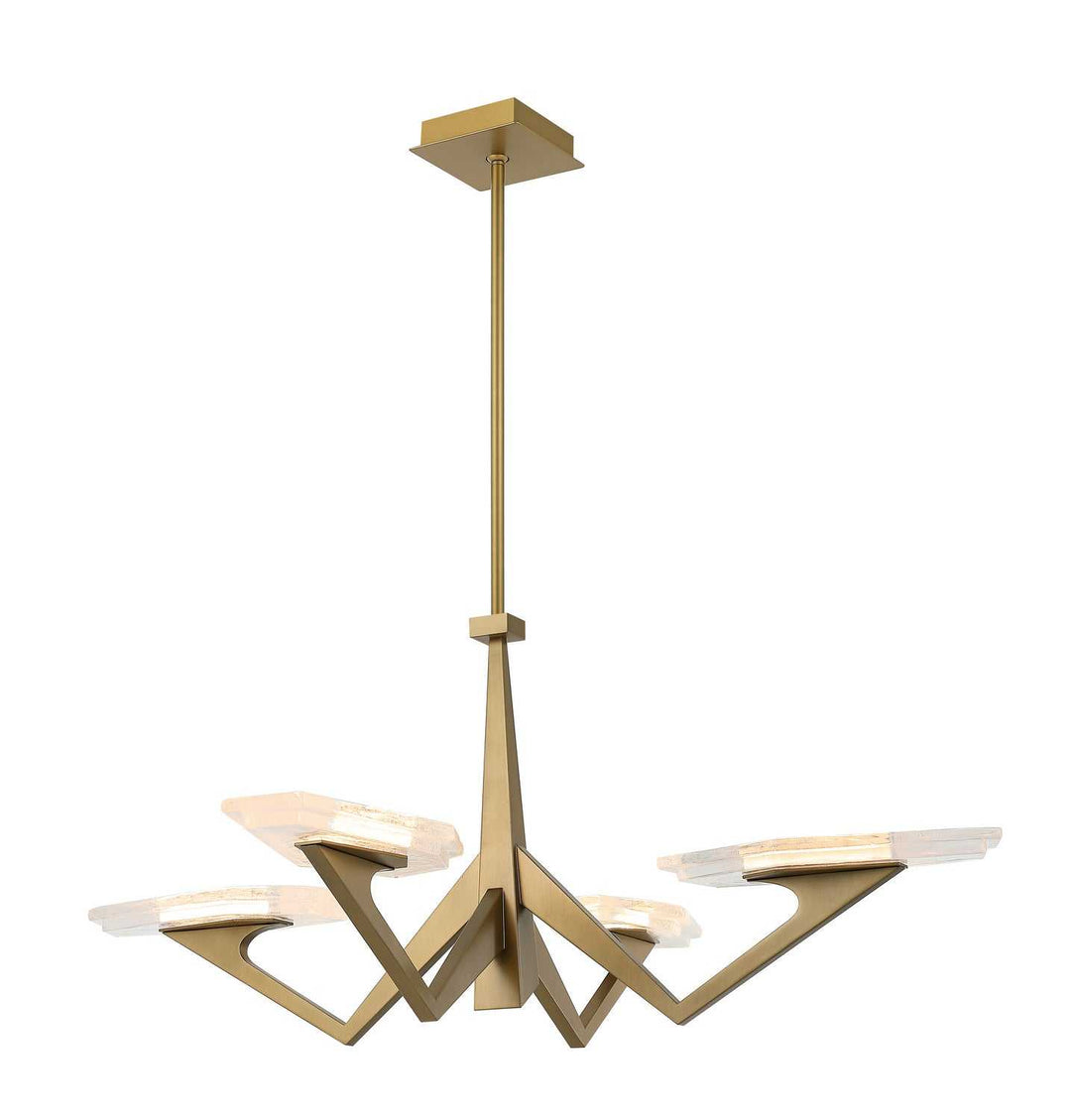 Down the Wrong Path LED Pendant in Brass Kisser Varaluz